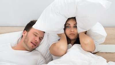 Man snoring keeping wife awake in charlotte nc